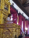 Interior auditorium of Palace of the Academies neo gothic building in downtown Caracas historic centre Venezuela.