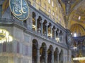 Interior of Aya Sophia in Istanbul, Turkey