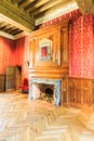 Interior of Azay le Rideau castle Royalty Free Stock Photo