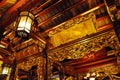 Interior of the Bach Ma temple. Hanoi, Vietnam Royalty Free Stock Photo