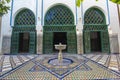 Interior of Bahia Palace in Marrakech, Morocco