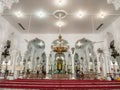 Interior of Baiturrahman Grand Mosque Banda Aceh Royalty Free Stock Photo