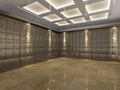 Interior of a bank vault