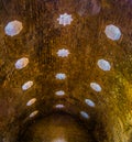 Interior of banos arabes in spanish city granada....IMAGE