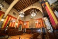 Interior of Barcelona's Town Hall, Barcelona, Spain Royalty Free Stock Photo