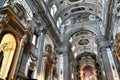 Interior Baroque of Saint Francis church in Porto Royalty Free Stock Photo