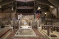 The interior of the Basilica of the Annunciation. Nazareth Royalty Free Stock Photo