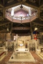 The interior of the Basilica of the Annunciation. Nazareth Royalty Free Stock Photo