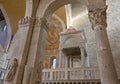 Interior of the Basilica of Aquileia Royalty Free Stock Photo