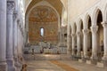 Interior of the Basilica of Aquileia Royalty Free Stock Photo