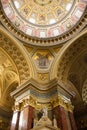 Interior of basilica in Budapest, Hungary Royalty Free Stock Photo