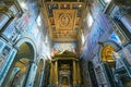 Interior of the Basilica di San Giovanni in Laterano, Rome Royalty Free Stock Photo