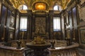 Interior of the Basilica di Santa Maria Maggiore in Rome, Italy. Royalty Free Stock Photo