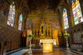 Interior of the Basilica of the Holy Blood - Basiliek van het Heilig Bloed Royalty Free Stock Photo