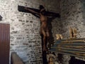 Interior of the Basilica of the Holy Blood. Bruges, Belgium. Royalty Free Stock Photo