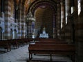 Interior of the Basilica in Nice. French Catholic cathedral