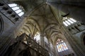 interior of basilica Notre-Dame-de-lÃ¯Â¿Â½Eoine, L'Epine, Champagne Royalty Free Stock Photo