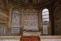 Interior of Basilica Parrocchiale Santa Maria del Popolo Royalty Free Stock Photo