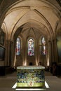Interior of the Basilica Sacre Coeur cathedral in Paris, France Royalty Free Stock Photo