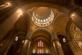 Interior of Basilica Sacre Coeur, Paris, France Royalty Free Stock Photo