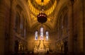 Interior of Basilica Sacre Coeur, Paris, France Royalty Free Stock Photo