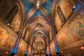 Interior of the Basilica of Saint Francis in Assisi