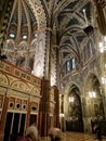 Interior basilica san antonio of padua italy -europe