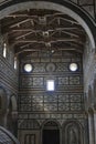 Interior of basilica San Miniato al Monte in Florence