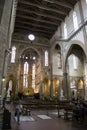 Interior of Basilica Santa Croce