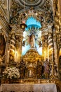 Interior of the Basilica of Our Lady of Conceicao da Praia in the city of Salvador da Bahia in Brazil