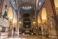 Interior of the Basilica of St. Anthony in Padua Royalty Free Stock Photo