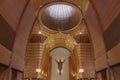 Inside the Basilica of St Giovanni Bosco, Italy