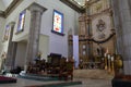 Interior of the Basilica of Suyapa church in Tegucigalpa, Honduras