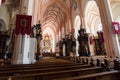 Interior Basilika St. Michael`s Church Royalty Free Stock Photo