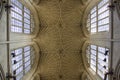 Interior of Bath Abbey an Anglican parish church and former Benedictine monastery