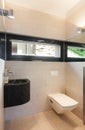 Interior, bathroom view, toilet