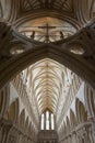 Interior of a beautiful gothic Wells Cathedral