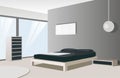 Interior Bed room cartoon