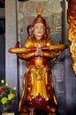 Interior of the Bich pagoda, Ninh Binh, Vietnam