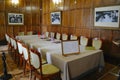 Interior billiard room in the Livadia Palace, Crimea Royalty Free Stock Photo