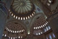 Interior of Blue Mosque, Istanbul, Turkey