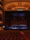 Interior of the Bolshoi Theatre in Moscow.