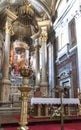 Interior of Bom Jesus do Monte cathedral. Braga, Portugal