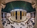 Interior of British Museum in London Royalty Free Stock Photo