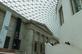 Interior of The British Museum Royalty Free Stock Photo