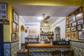 Interior of bullfighting themed tapas bar in the historic centre of Cordoba