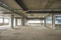 Interior of business center under construction Royalty Free Stock Photo