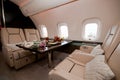 Interior of Business Jet