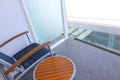 The interior of cabin at cruise ship Royalty Free Stock Photo