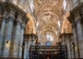 Interior of Cadiz Cathedral, Catedral de Santa Cruz de Cadiz, Spain Royalty Free Stock Photo